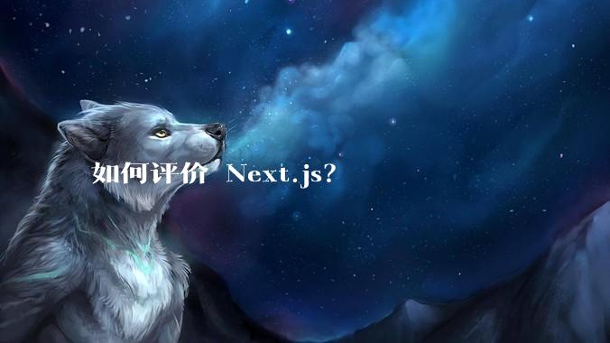 如何评价 Next.js？