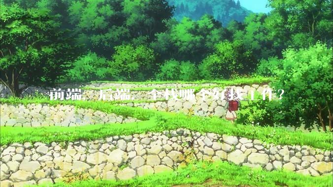 前端，后端，全栈哪个好找工作？